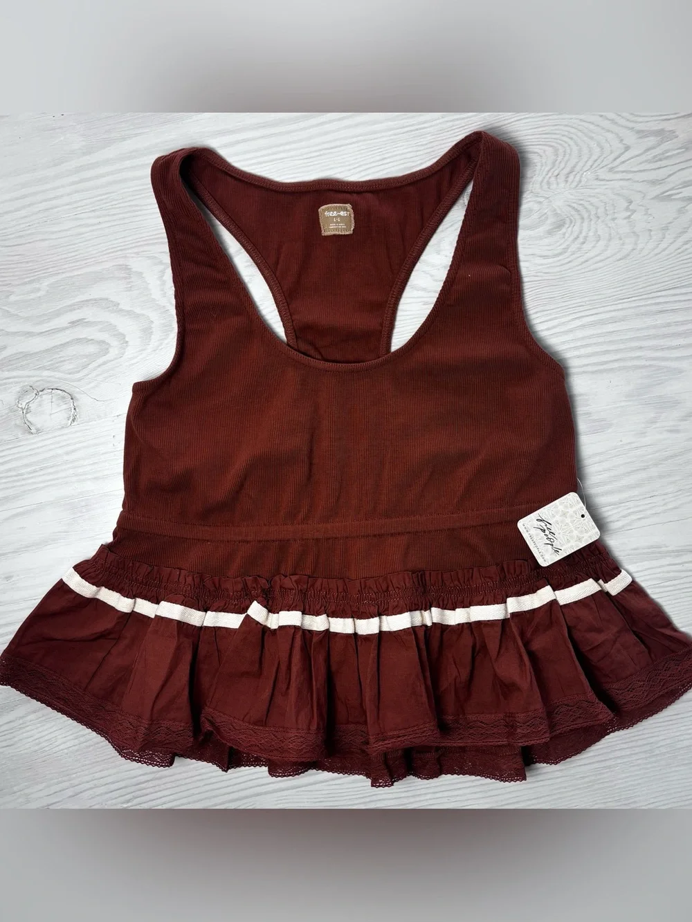 Free People femme peplum